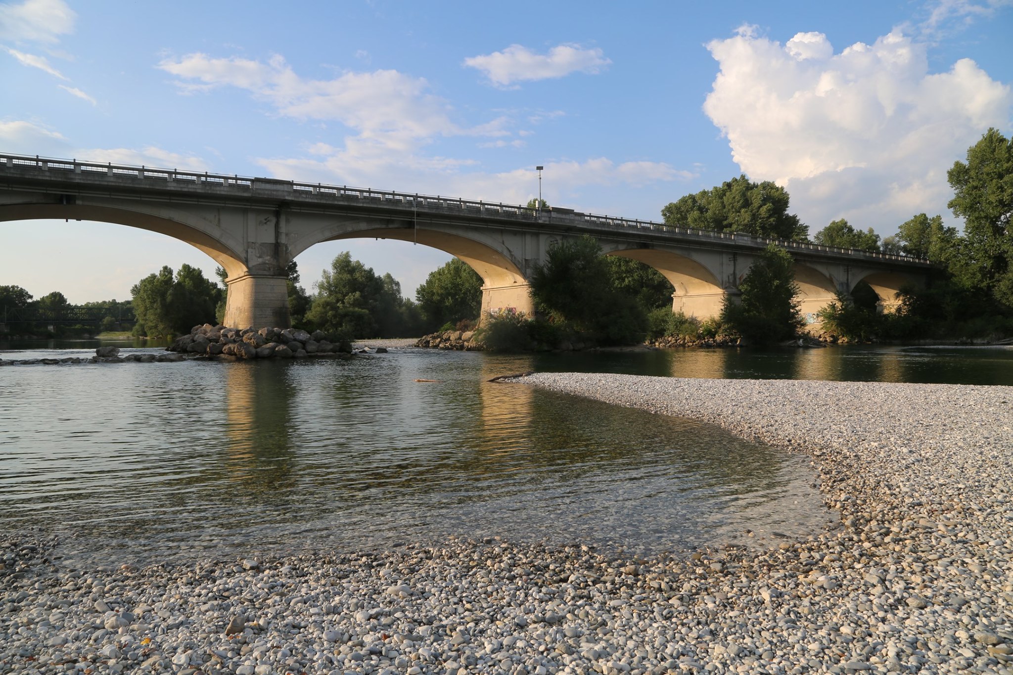 Immagine per Come costruire un ponte autoportante, l'idea di Leonardo spiegata a San Canzian